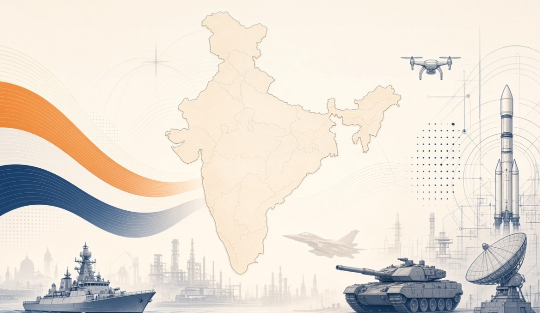Indian map, tanker, Drone