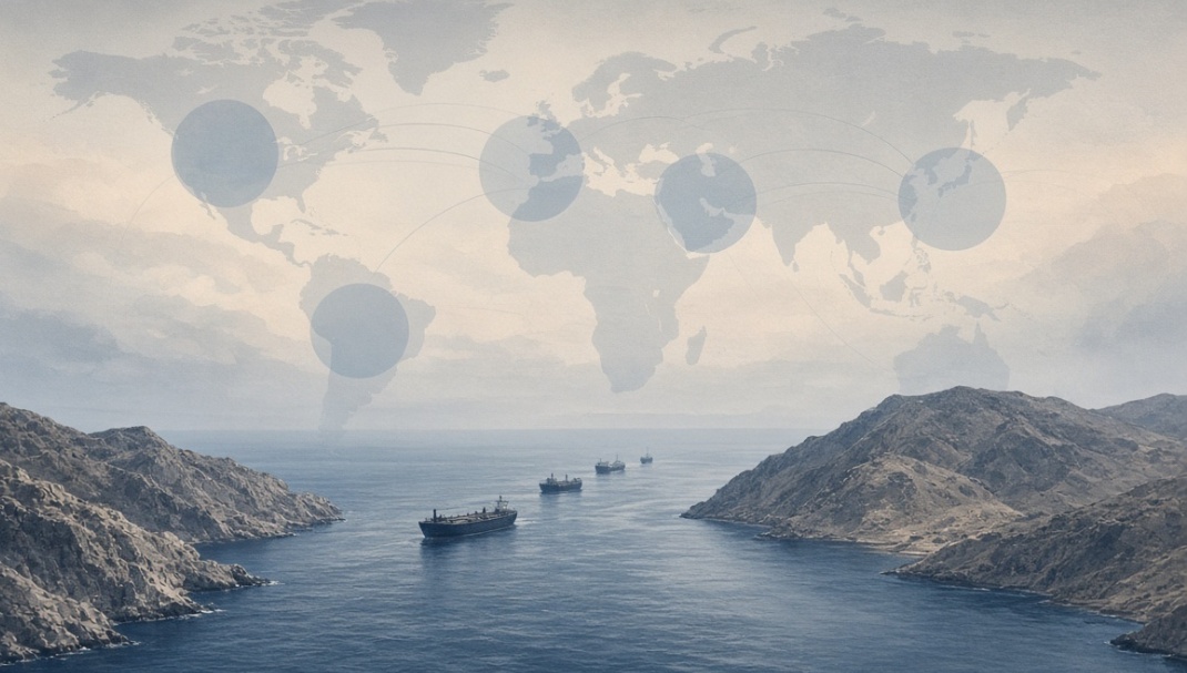 shipment passing from straight of hormuz