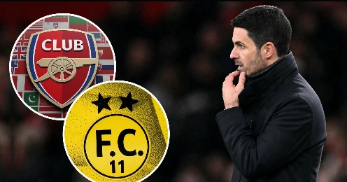 Arsenal manager Mikel Arteta reacts pitchside during the Emirates Cup defeat to Borussia Dortmund