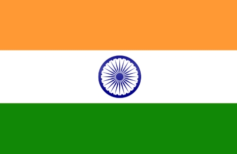 Indian Flag representing national sports achievements on BWF World Tour
