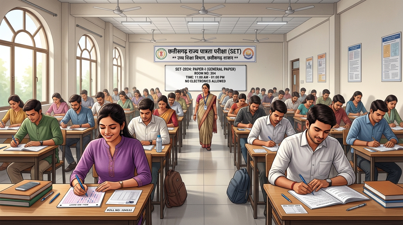 Chhattisgarh SET 2026 Notification: CG SET Online Form, Eligibility, Dates, Salary & Career Guide