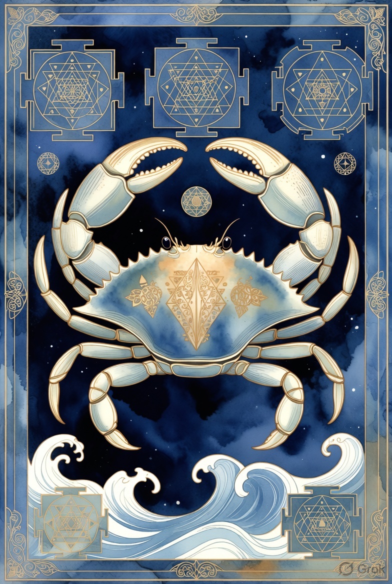 Karka Rashi Cancer symbol 9 August 2026 astronomical transit study