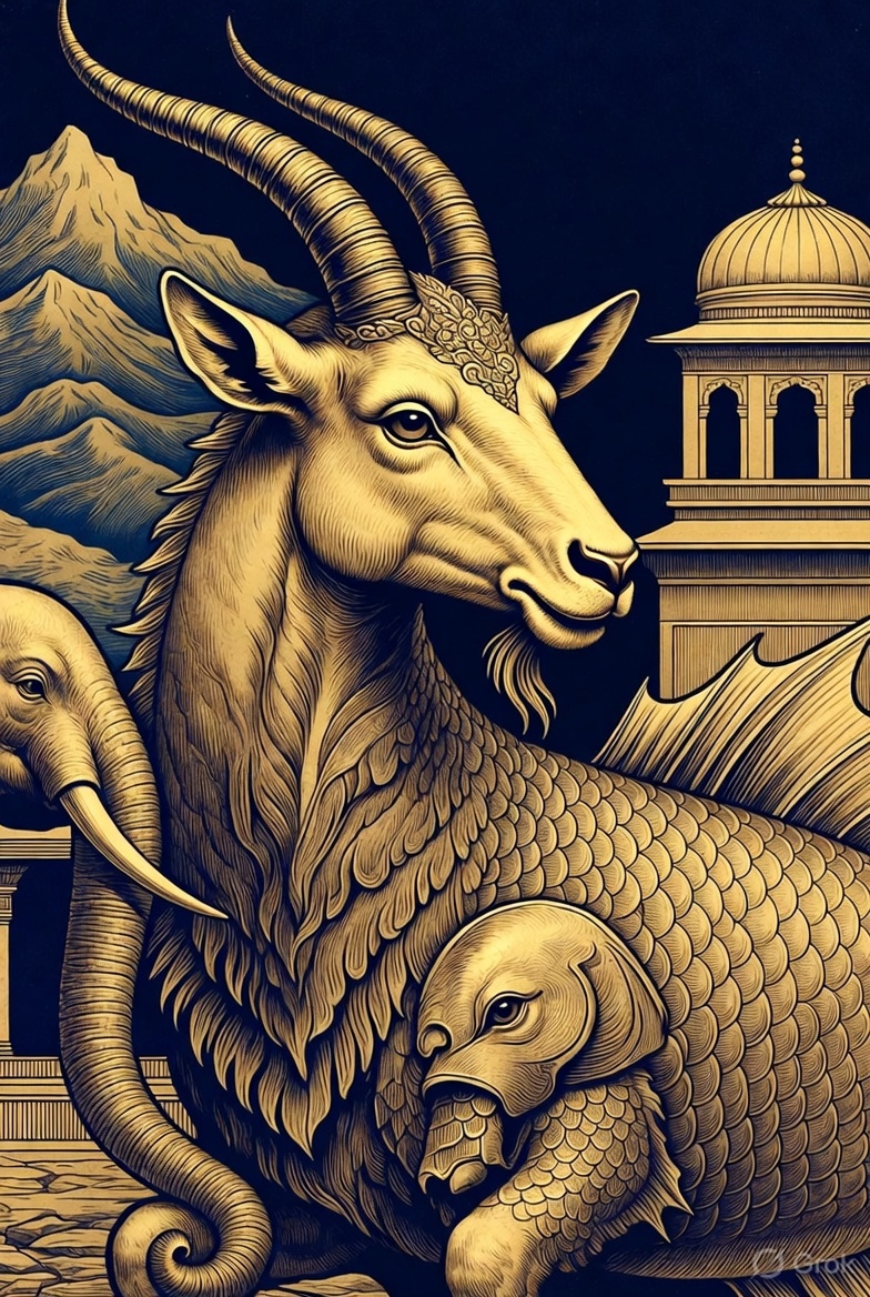 Makara Rashi Capricorn symbol 9 August 2026 astronomical transit study
