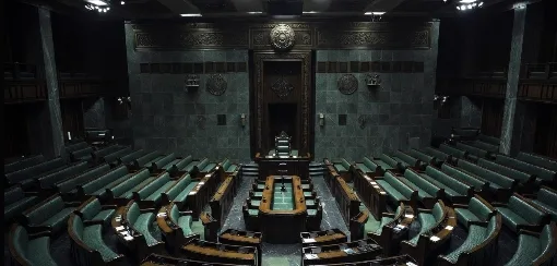 Lok Sabha Parliament chamber floor