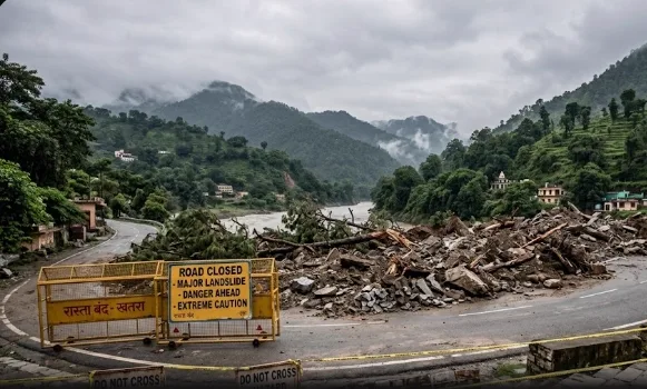 Heavy Rain in Uttarakhand: Ganga Crosses Warning Level in Haridwar; 132 Roads Blocked