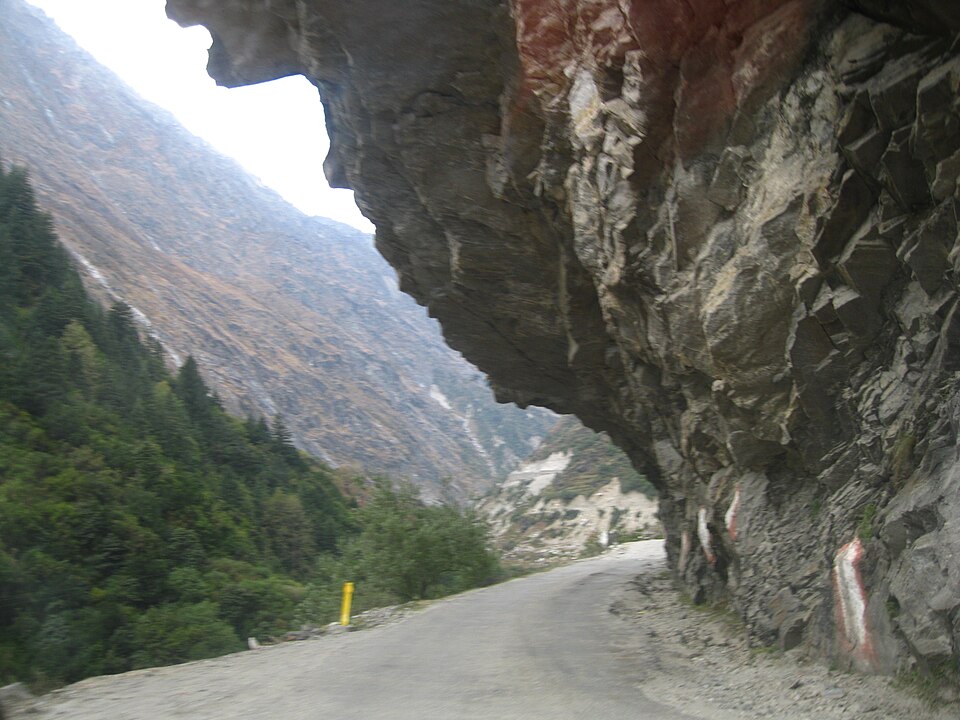 Himalayan Char Dham Highway Landslide Debris Clearance BRO SDRF Operation