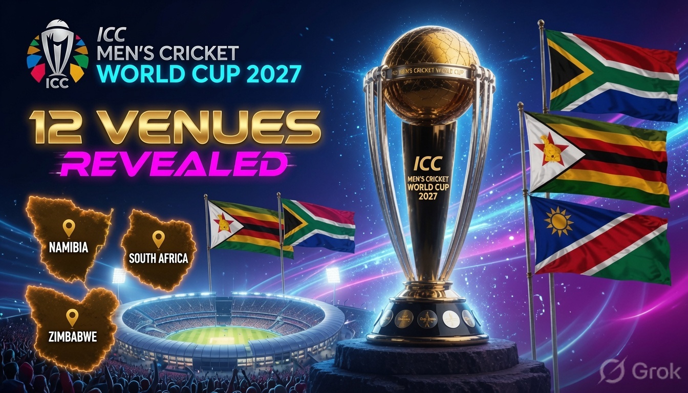 ICC World Cup 2027 Host Cities Launch Johannesburg