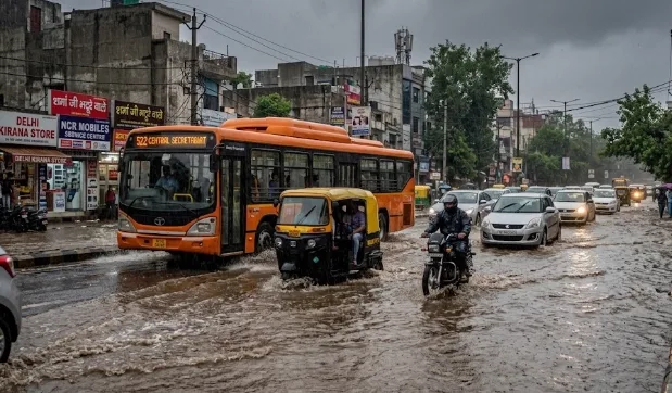 IMD Issues Heavy Rain Alerts Across 15+ States; Delhi-NCR Waterlogging Continues