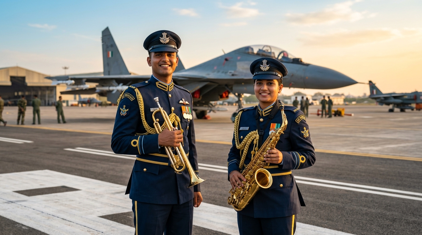 IAF Agniveer Vayu Musician Intake 01/2027: Apply Online, Eligibility, PFT & Music Test Guide