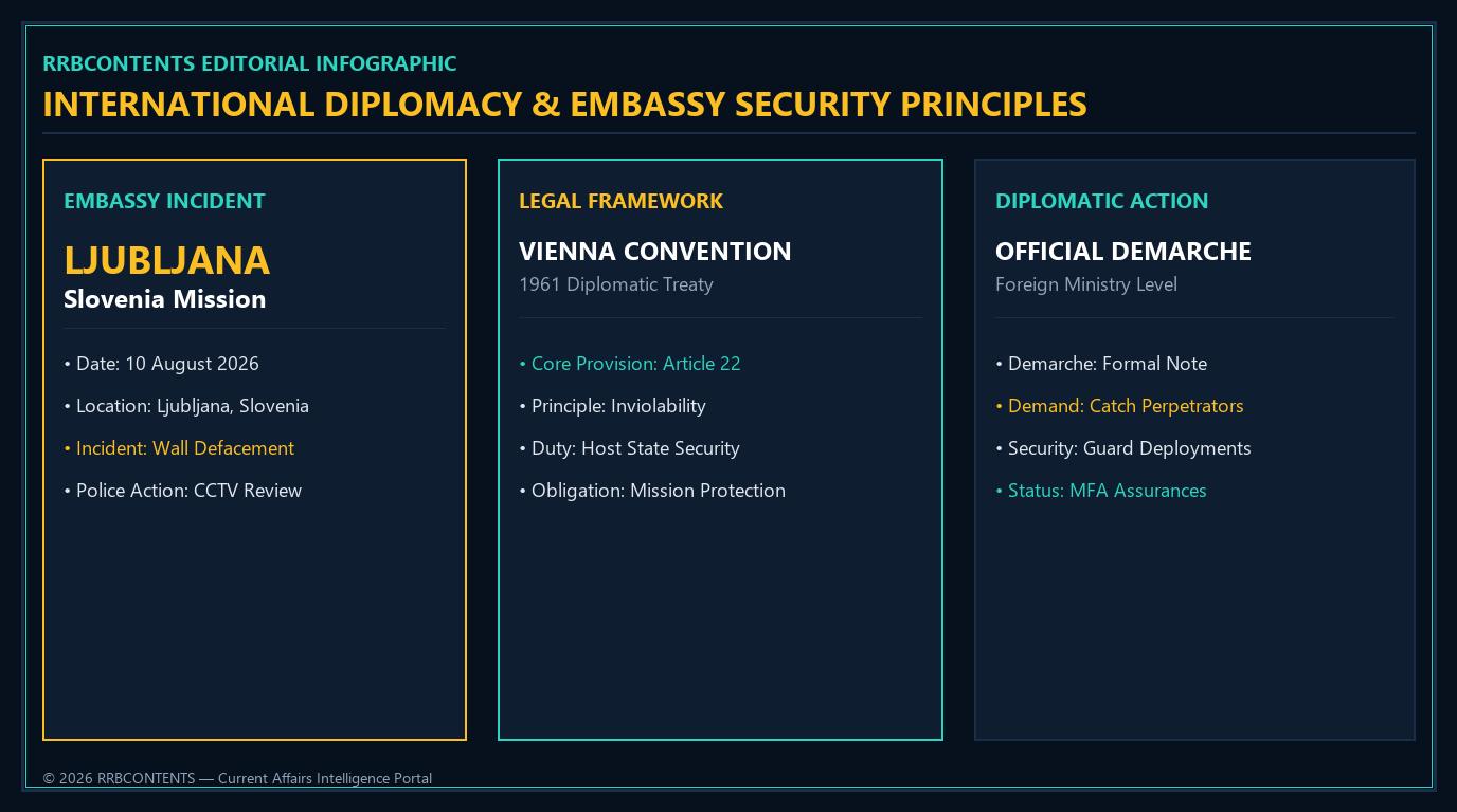 Diplomatic protection and Vienna Convention overview for Indian Embassy Ljubljana