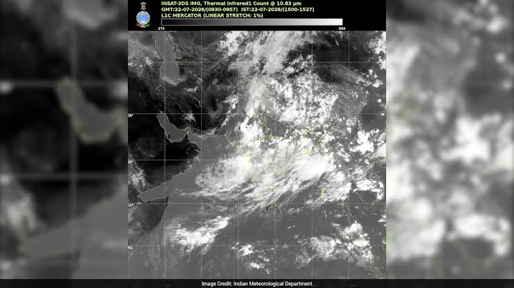 ISRO MOSDAC Weather Satellite Imagery Loop