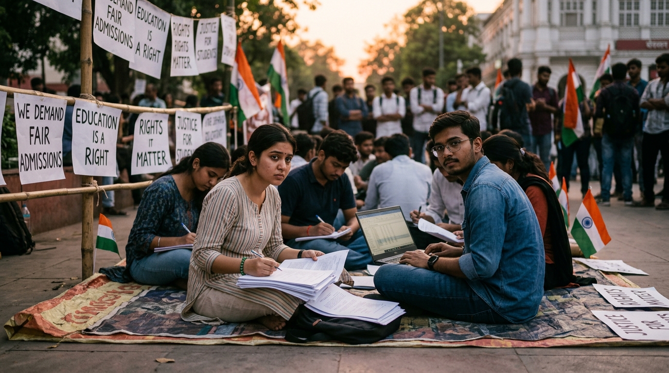 Students and legal aid network for CJP protesters after NEET agitation