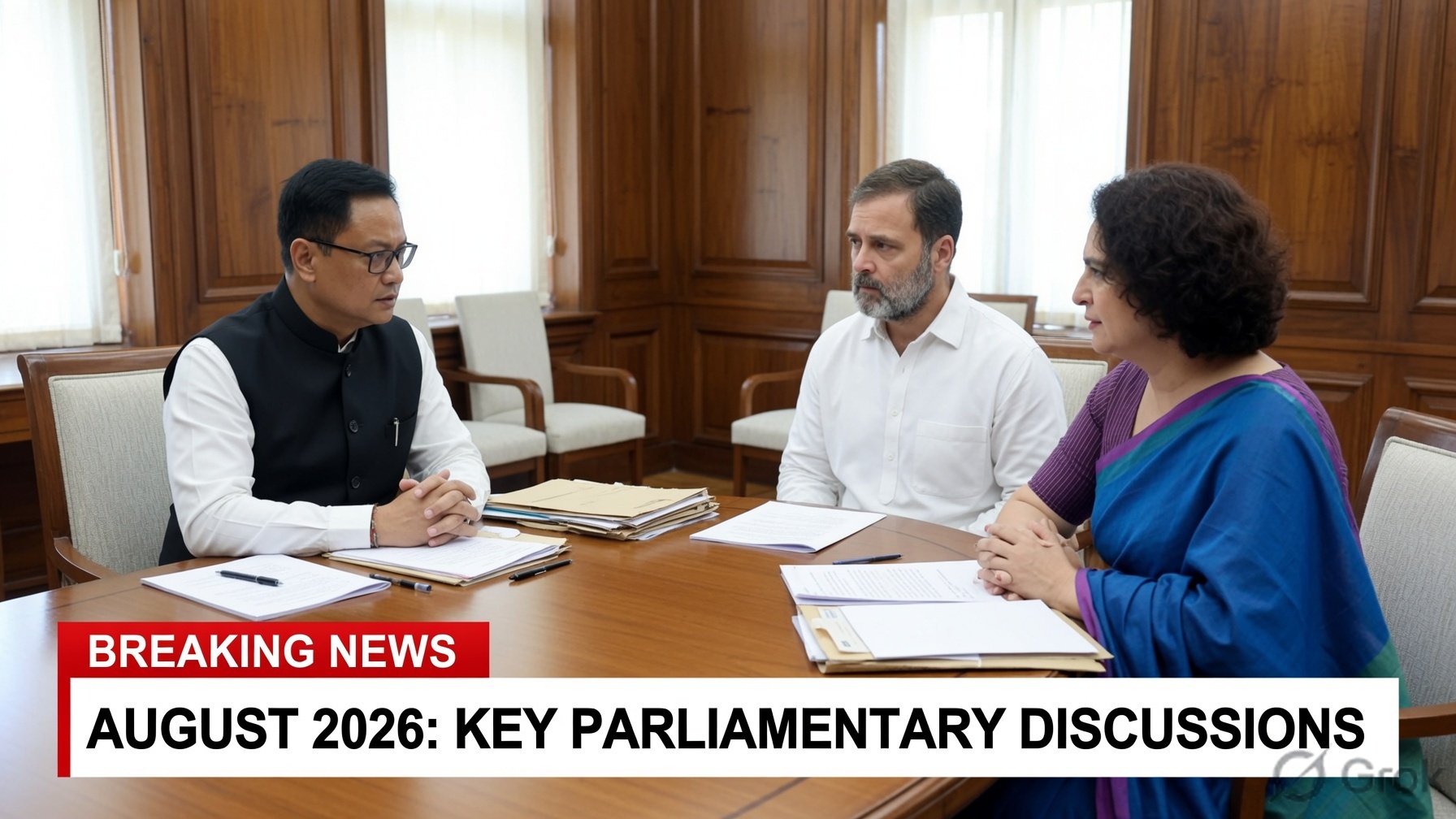 Kiren Rijiju Meets Rahul Gandhi Parliament Monsoon Session Logjam FCRA Bill