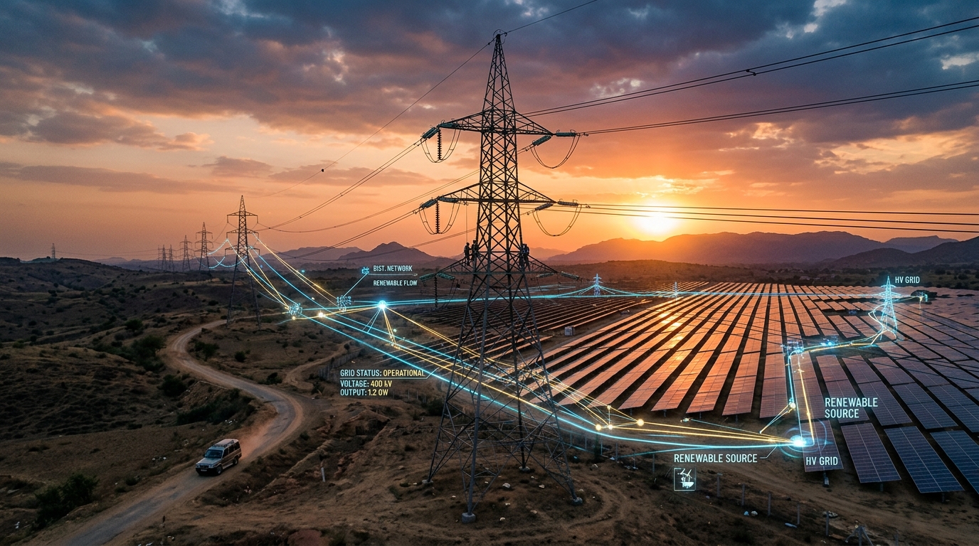 India Power Transmission Infrastructure and Solar Energy Financing