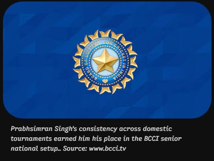 Prabhsimran Singh India T20I Selection Announcement