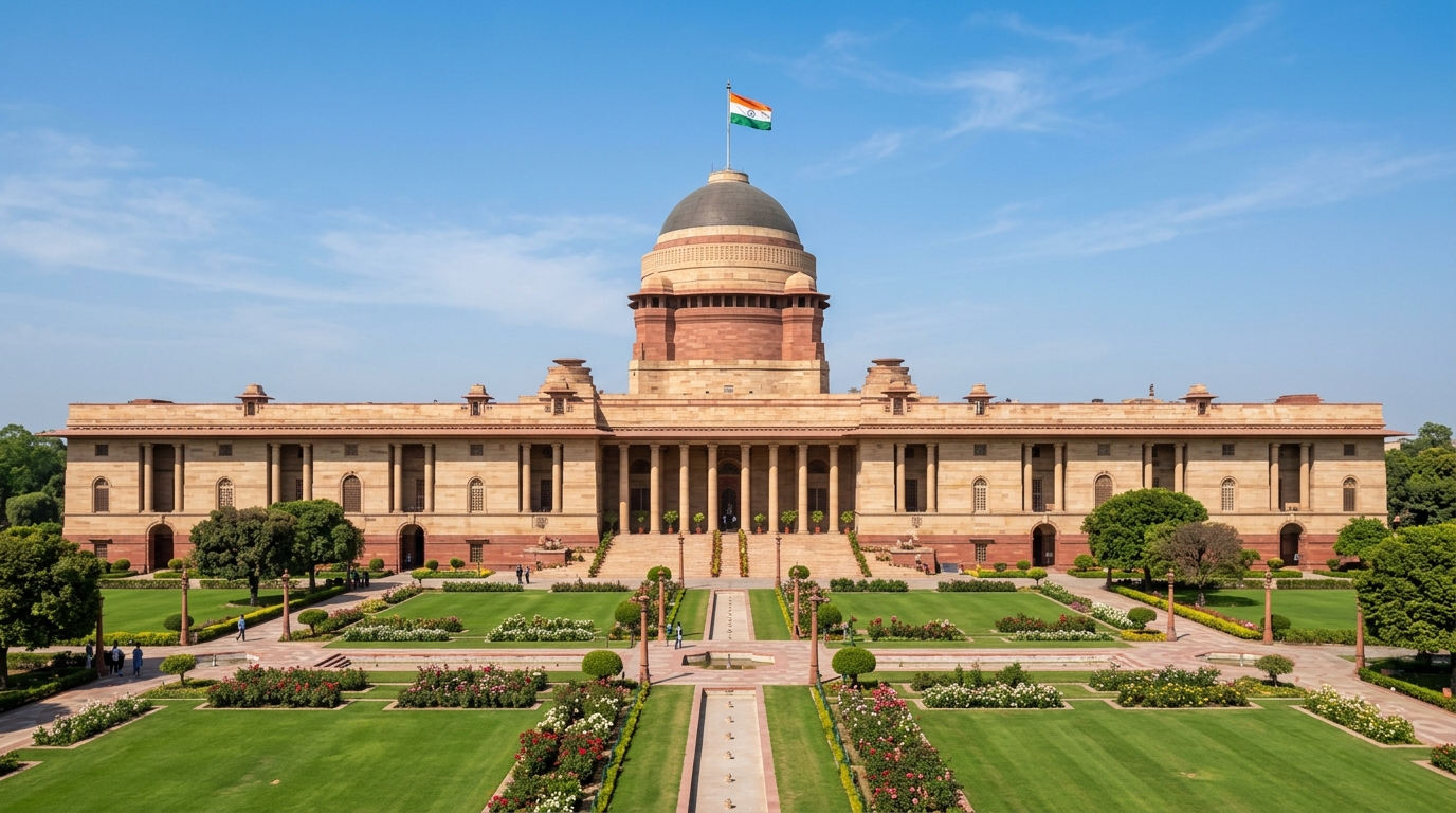President of India Rashtrapati Bhavan Architecture