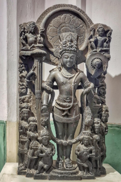 Statue of Lord Vishnu in Vaikuntha