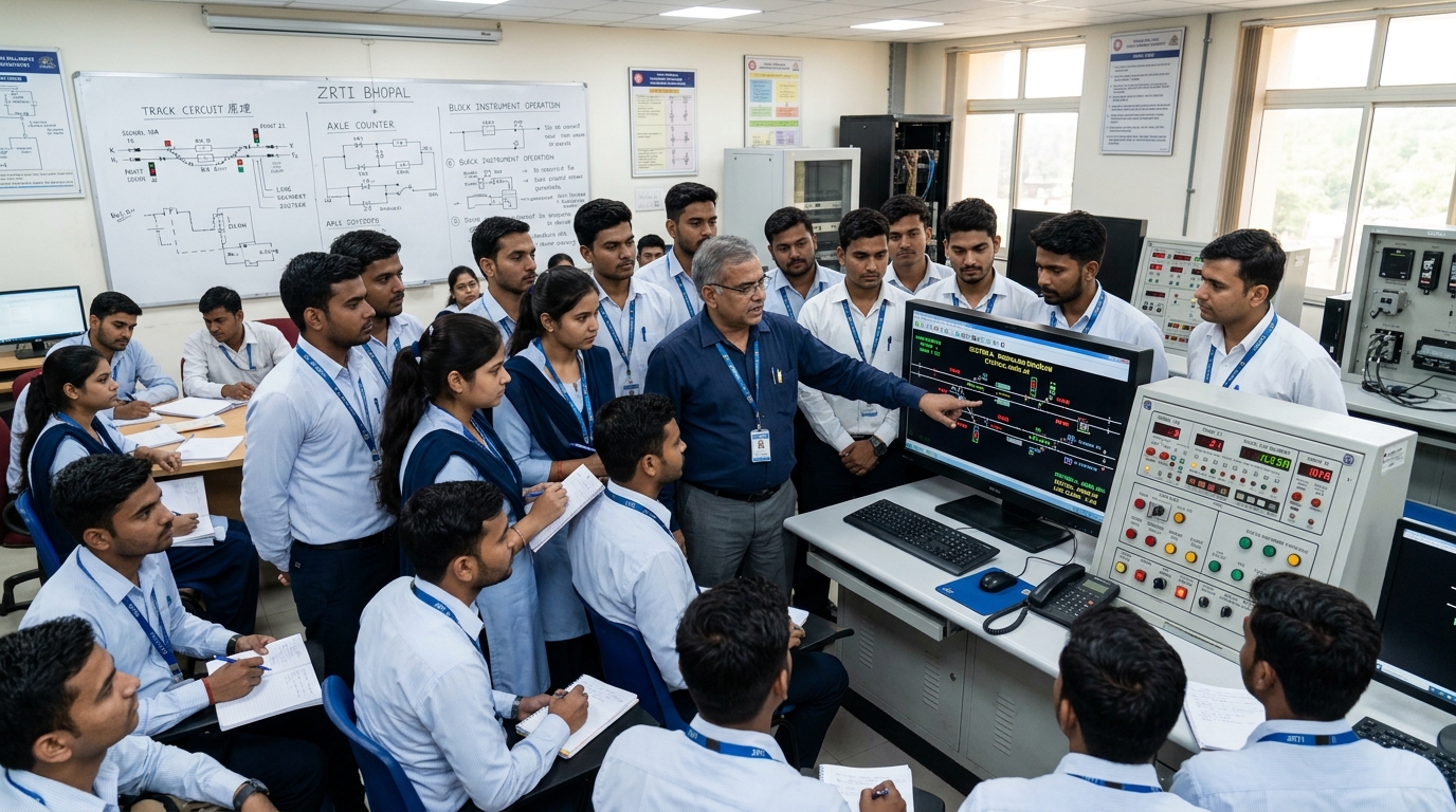ZRTI Training Institute Classroom & VDU Panel Simulator
