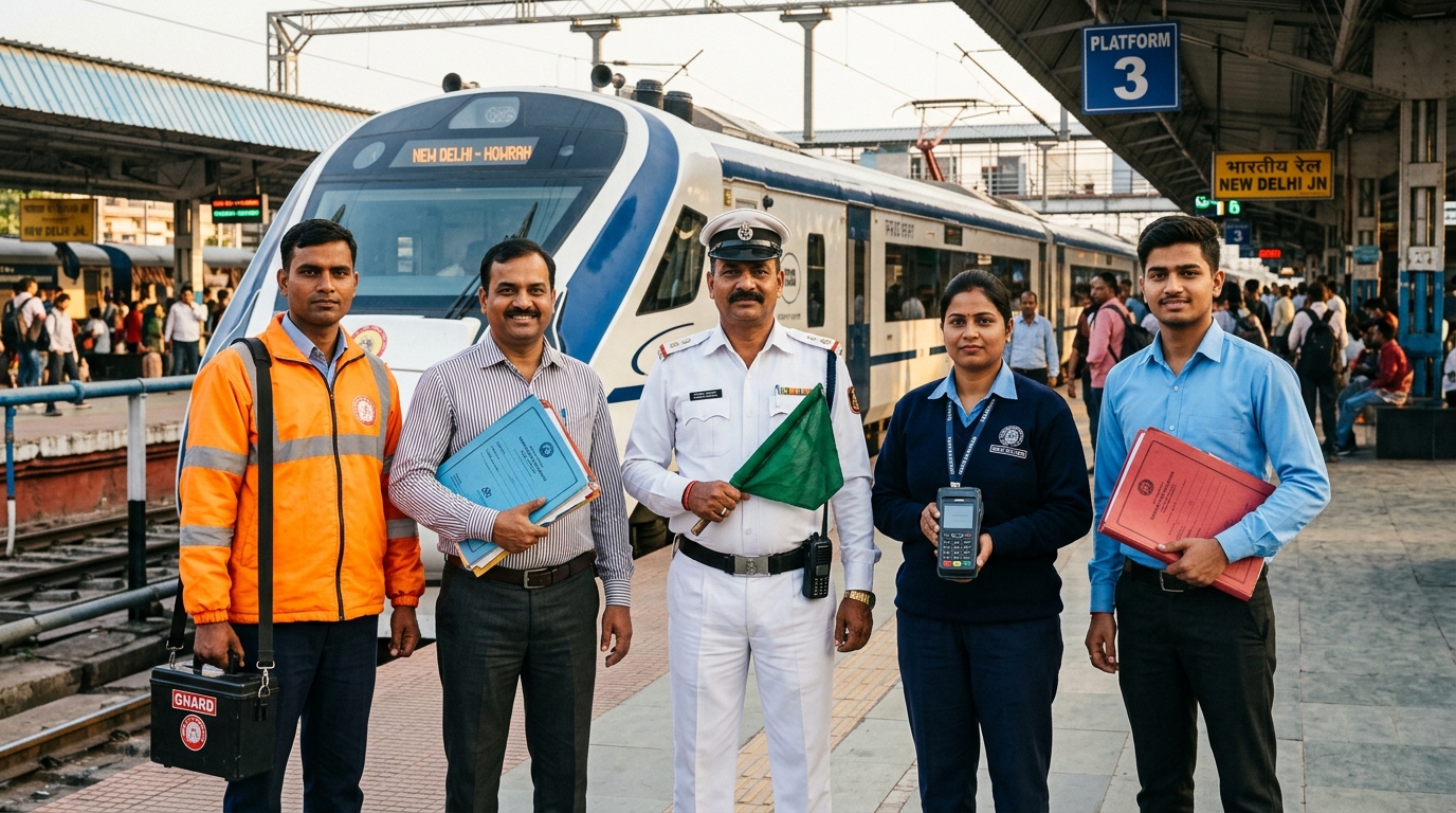 Indian Railways NTPC Professionals Station Master Goods Guard Commercial Clerk