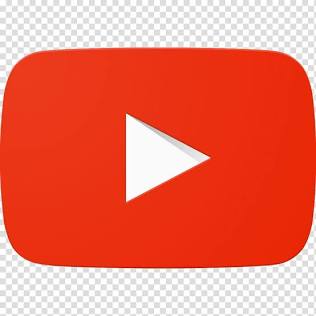 YouTube red play button logo icon