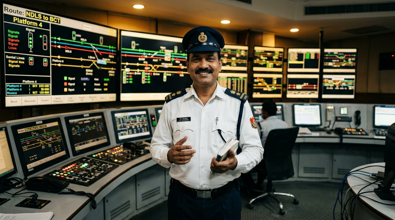 SBI Probationary Officer inside Modern State Bank Flagship Branch