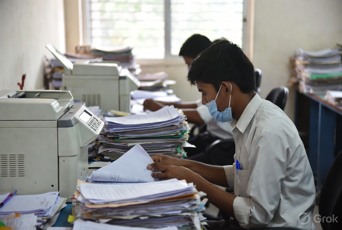 SSC MTS Office Environment and File Movement