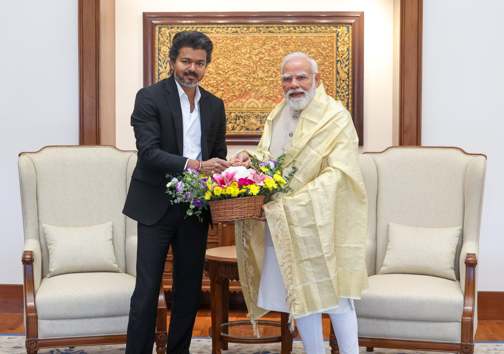 CM OF TAMILNADU MEET WITH PRIME MINISTER OF INDIA