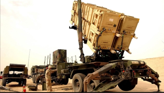 US air defense interceptor missile launch