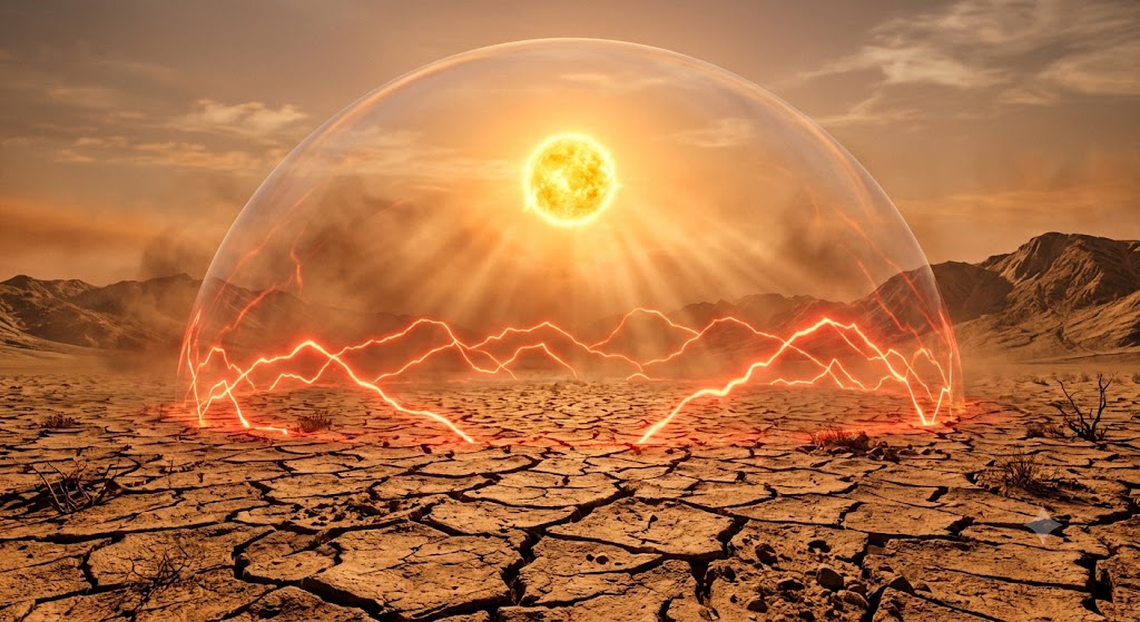 Dried Soil Thermal Feedback & Stalled Jet Stream