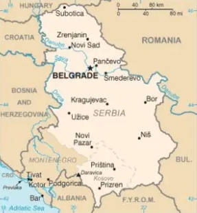 Ukrainian President Volodymyr Zelenskyy receiving honour guard in Belgrade Serbia